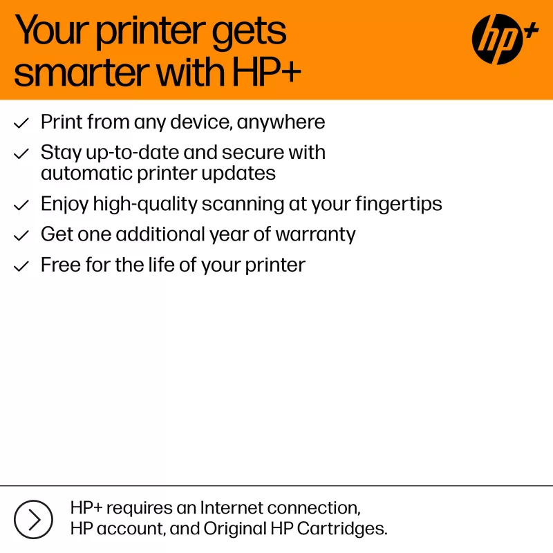 HP OfficeJet Pro 8125e draadloze All-in-One kleurenprinter, Instant Ink; dubbelzijdig printen