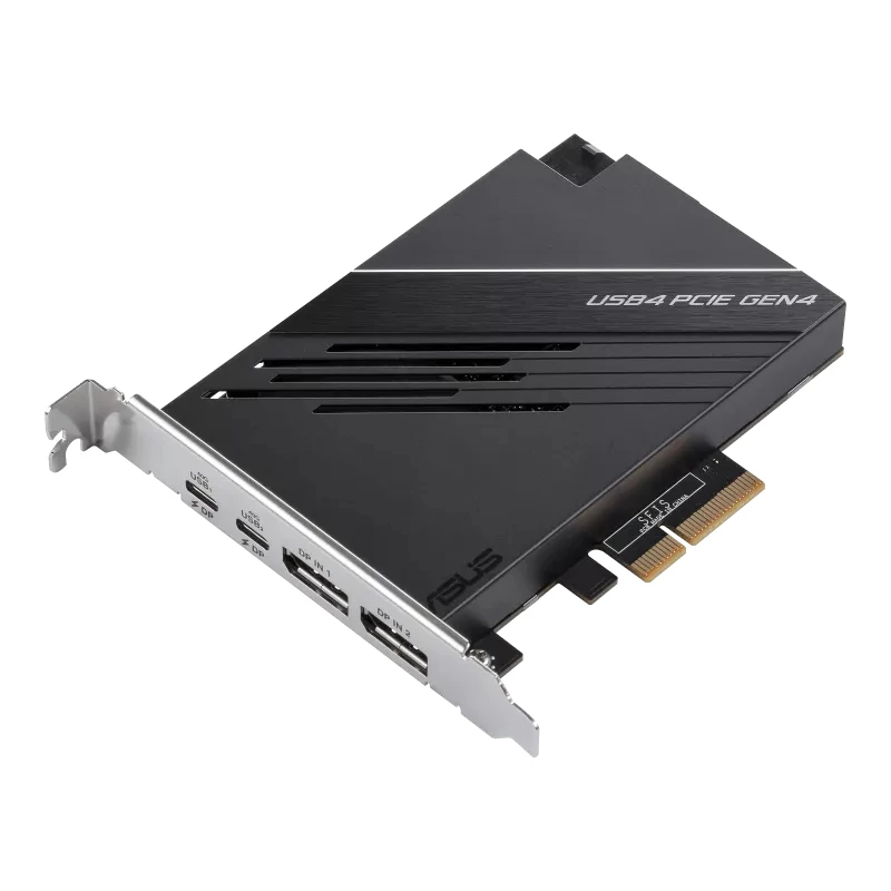 ASUS USB4 PCIe Gen4 Card interfacekaarten/adapters intern DisplayPort, USB Type-C
