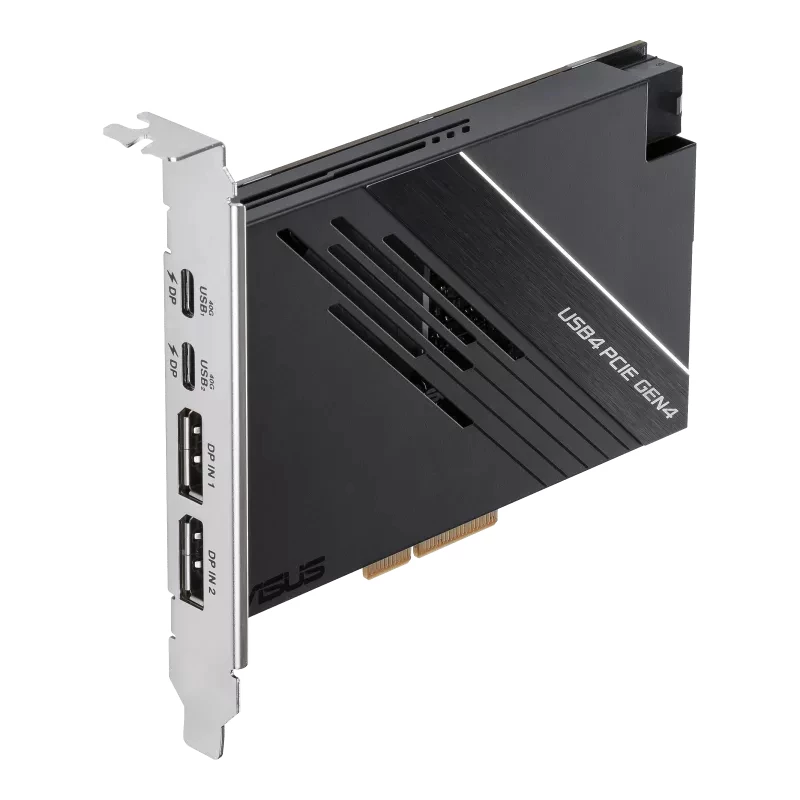 ASUS USB4 PCIe Gen4 Card interfacekaarten/adapters intern DisplayPort, USB Type-C