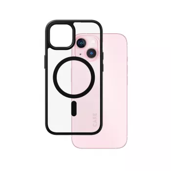 Hoes PanzerGlass CARE by Flagship hoes transparant Urban Combat zwart MagSafe iPhone 15