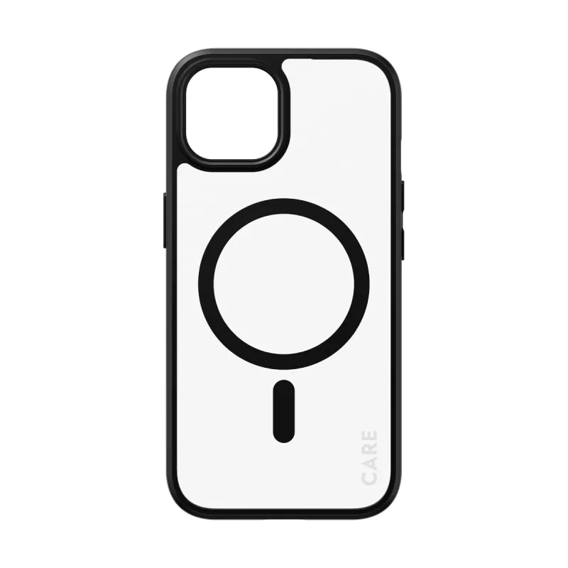 Hoes PanzerGlass CARE by Flagship hoes transparant Urban Combat zwart MagSafe iPhone 15