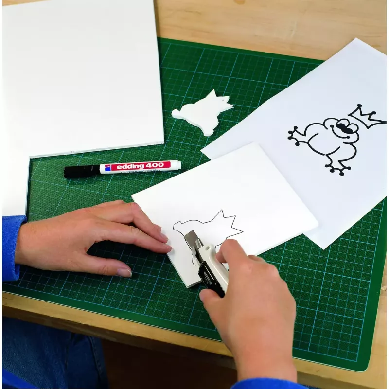 Permanent marker Edding 400 rood