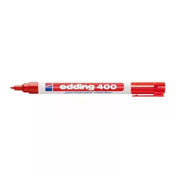 Permanent marker Edding 400 rood