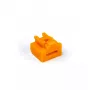 Poortblokkering + sleutel Smartkeeper NL03PKOR RJ-45 oranje 10 stuks