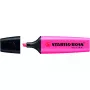 Marker STABILO BOSS Original beitelpunt roze