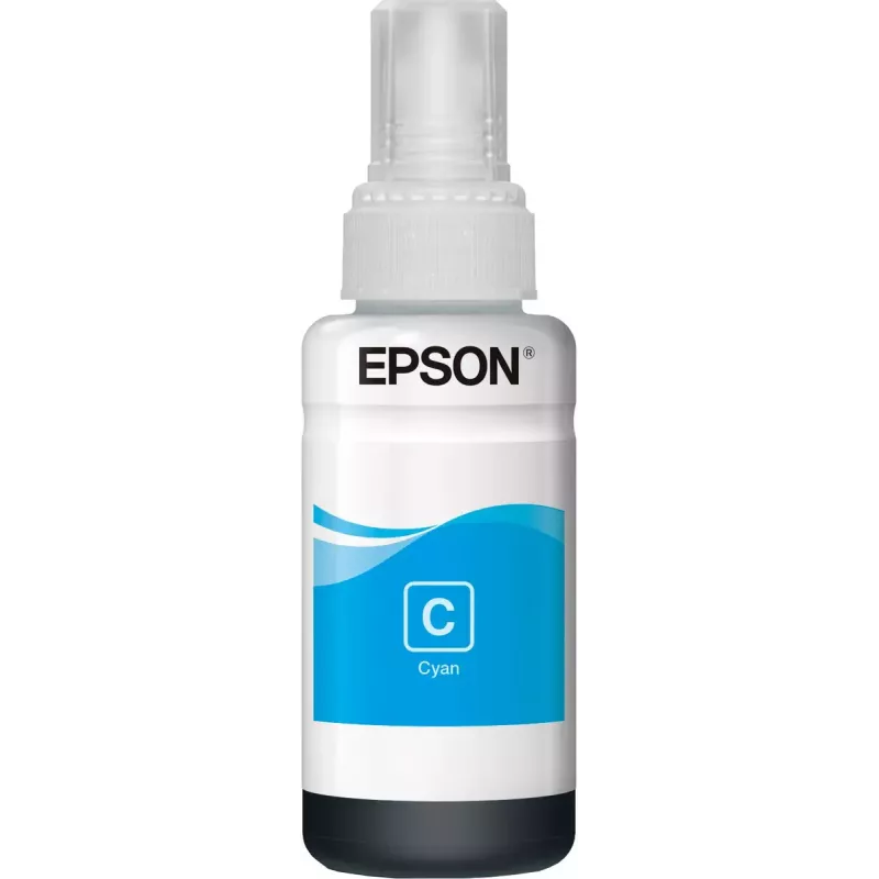 Epson 664 Ecotank cyaan inktfles (70 ml)
