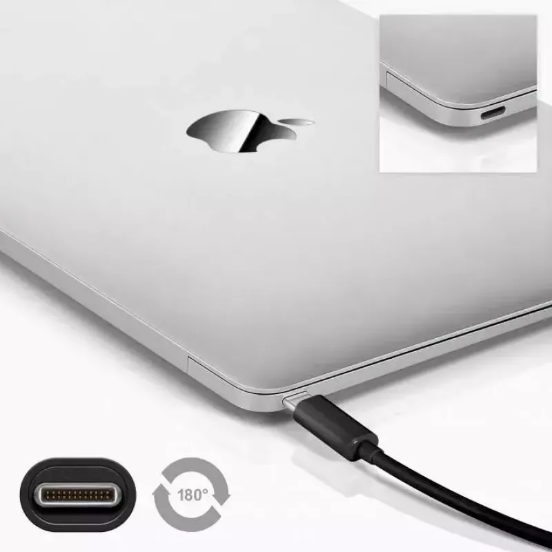 Goobay USB-kabel USB 2.0 1m Micro-USB B USB C zwart