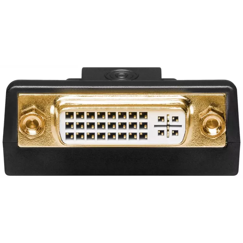 Goobay DisplayPort/DVI-D-adapter 1.1 verguld zwart