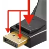 Goobay DisplayPort/DVI-D-adapter 1.1 verguld zwart