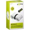Kabelmantel Goobay 51918 wit 1,8 m