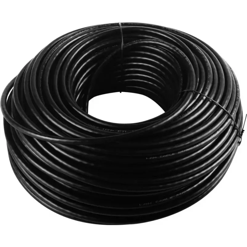 Netwerkkabel Goobay 94399 U/UTP Cat6 305 m zwart