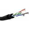 Netwerkkabel Goobay 94399 U/UTP Cat6 305 m zwart