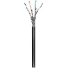 Netwerkkabel Goobay CAT 6 Outdoor S/FTP 100 m zwart