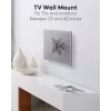 Goobay TV EasyFlex M Kantelbare wandbeugel, zwart (51893)