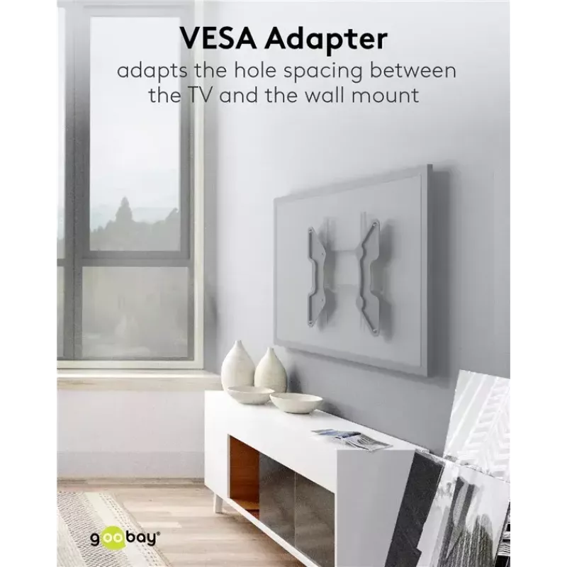 VESA-adapter voor TV-wandbeugel Goobay 60134