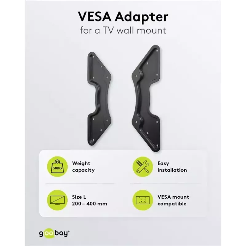 VESA-adapter voor TV-wandbeugel Goobay 60134