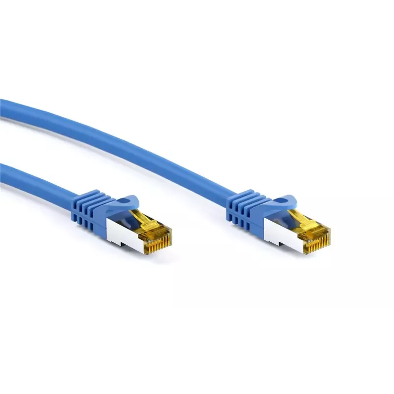 Netwerkkabel Goobay 91619 Cat7 S/FTP 5m blauw
