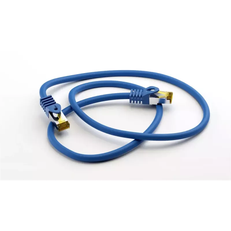 Netwerkkabel Goobay 91619 Cat7 S/FTP 5m blauw