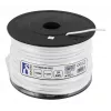 Telefoonkabel Deltaco MD-14 RJ11 100m wit