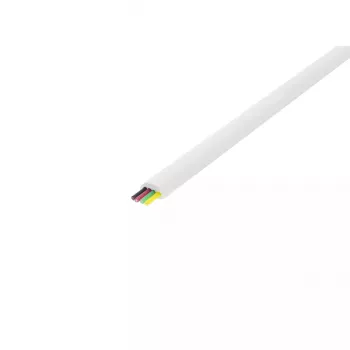 Telefoonkabel Deltaco MD-14 RJ11 100m wit