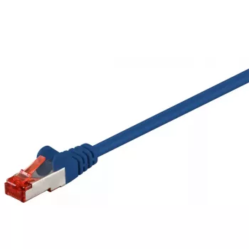 Netwerkkabel Goobay CAT 6 patchkabel RJ-45 Cat6 0,25 m blauw