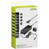 Goobay 81 W Notebookvoeding, zwart, 1,6 m, incl. USB en 8 DC-adapters