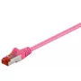 Goobay CAT 6 patchkabel S/FTP PiMF 2m magenta