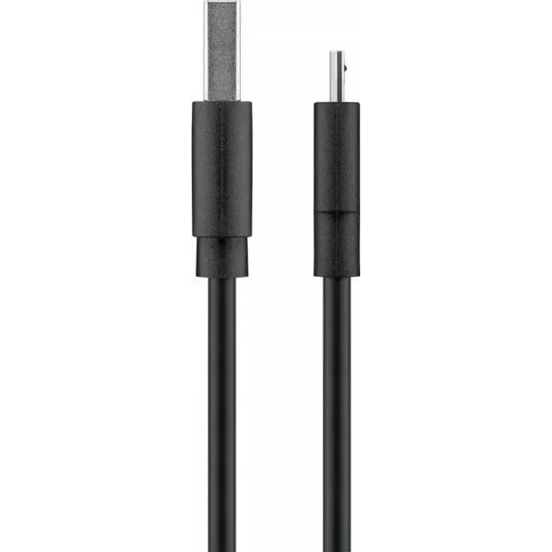 Goobay Micro-USB snellaad- en synchronisatiekabel 1 m USB 2.0 zwart