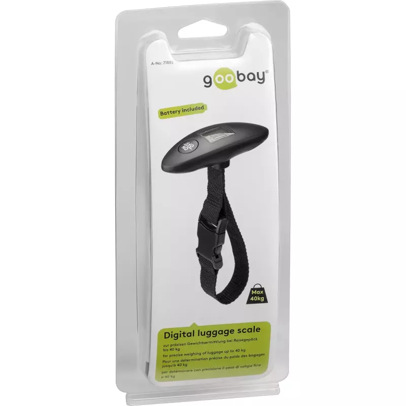 Elektronische bagageweegschaal Goobay 71882