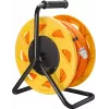 Netwerkkabel Goobay Portable RJ45 50m Cat7a oranje
