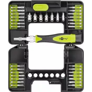 Precisieschroevendraaierset Goobay 74003 handmatige schroevendraaier
