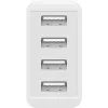 Oplader indoor Wentronic 44962 universeel wit 4 USB-poorten 5V