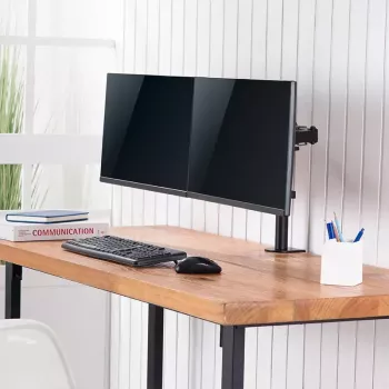 Monitorhouder LogiLink BP0098 32 inch bureau zwart