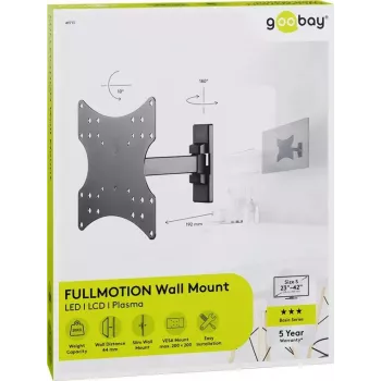 TV-beugel Goobay 49713 106,7 cm (42 inch) zwart