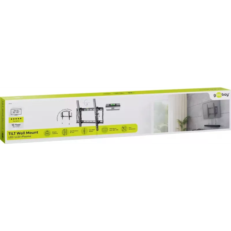 TV-wandbeugel Goobay 49909 139,7 cm (55 inch) zwart