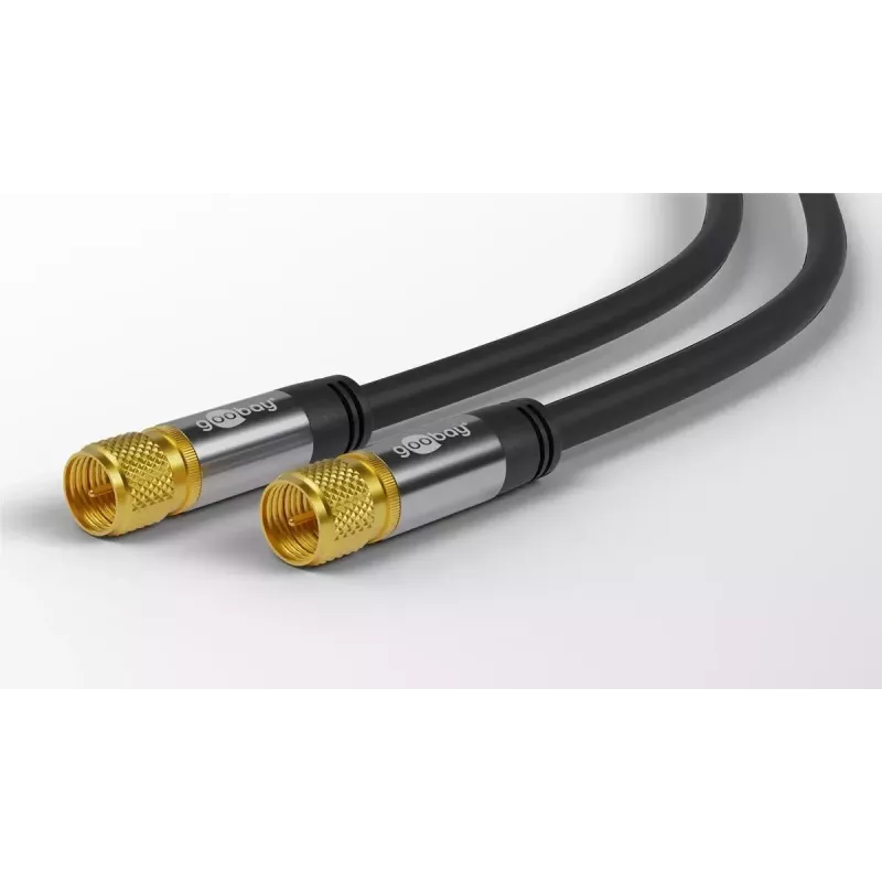 Coaxkabel Wentronic 70664 2m F zwart