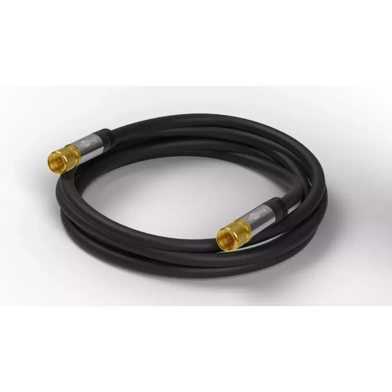Coaxkabel Wentronic 70664 2m F zwart