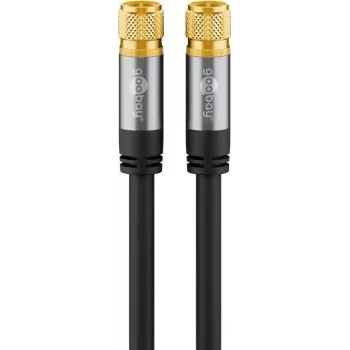 Coaxkabel Wentronic 70664 2m F zwart