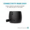 HP zwarte Bluetooth-luidspreker 360, kabel & draadloos, mono draagbare luidspreker, zwart, cilinder, knoppen, universeel