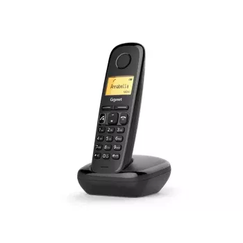 Analoge/DECT-telefoon Gigaset A270A nummerherkenning zwart draadloze handset