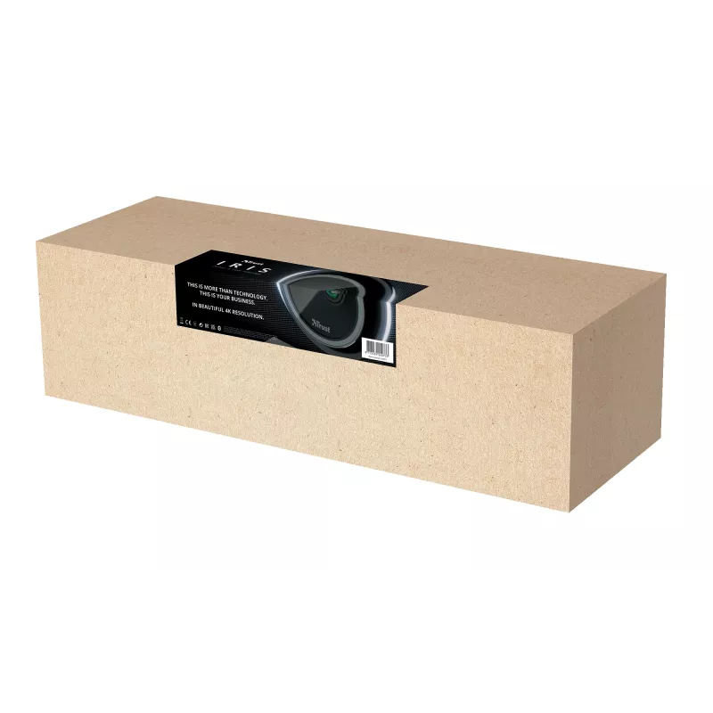Trust Iris webcam 3840 x 2160 pixel USB 3.2 Gen 1 (3.1 Gen 1) zwart