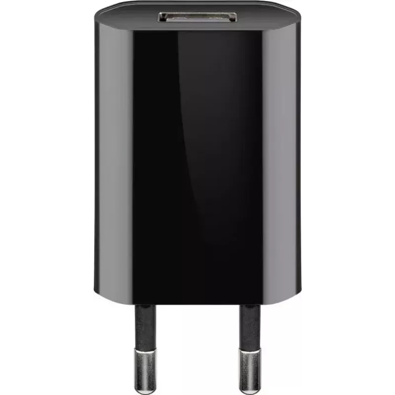 Opladerset Goobay USB-C 5W met kabel 1m zwart