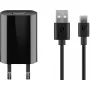 Opladerset Goobay USB-C 5W met kabel 1m zwart