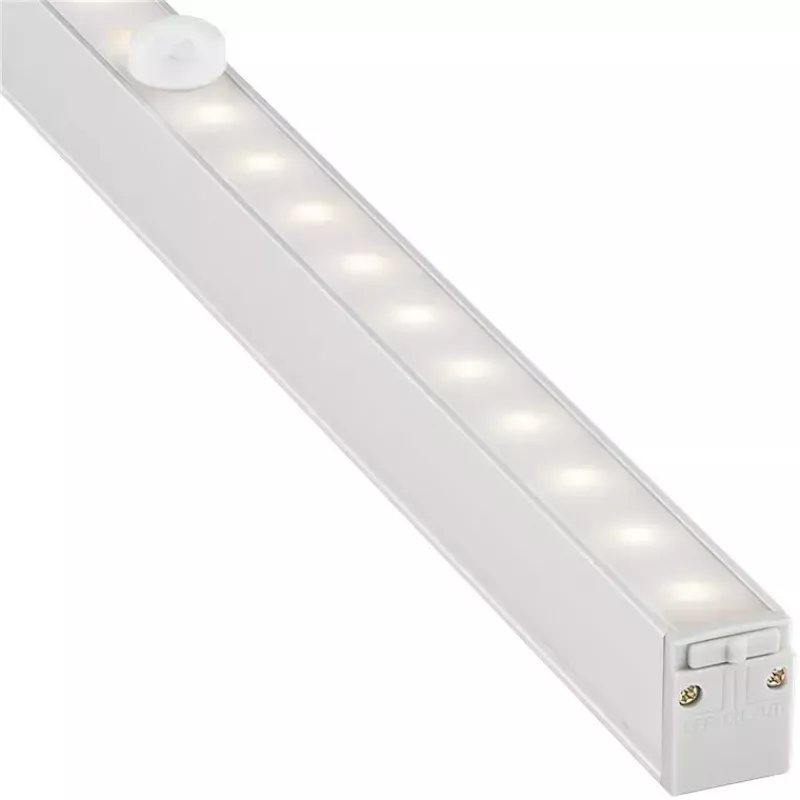Goobay LED-onderbouwarmatuur met bewegingsmelder zilver 20 lichtbronnen