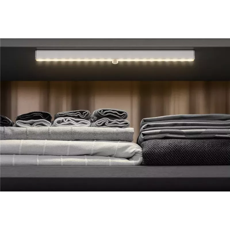 Goobay LED-onderbouwarmatuur met bewegingsmelder zilver 20 lichtbronnen