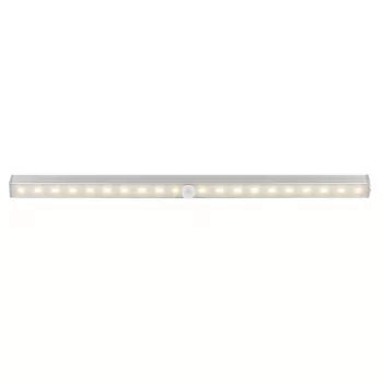 Goobay LED-onderbouwarmatuur met bewegingsmelder zilver 20 lichtbronnen