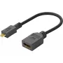 Goobay Wentronic 58683 Micro HDMI (type D) naar HDMI (type A) adapter