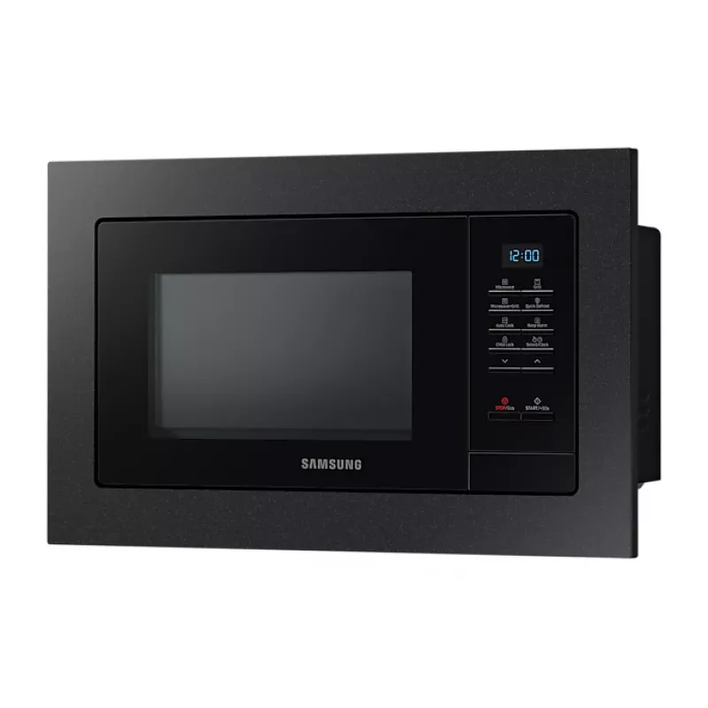 Samsung MQ7000A zwart grill-magnetron inbouw 23 L 800 W