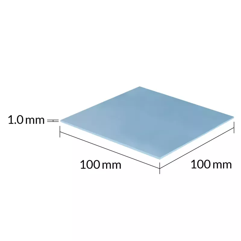 ARCTIC TP-3 Premium Performance warmtegeleidend pad 100 x 100 mm, 1 mm
