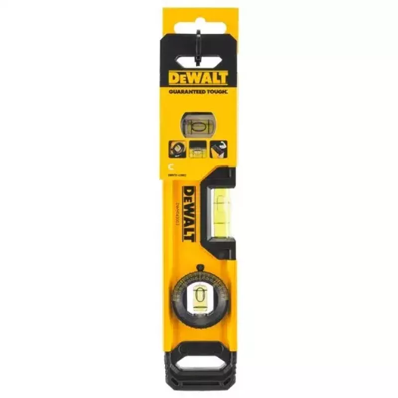 Torpedo-waterpas DeWALT DWHT0-43003 0,25 m zwart geel